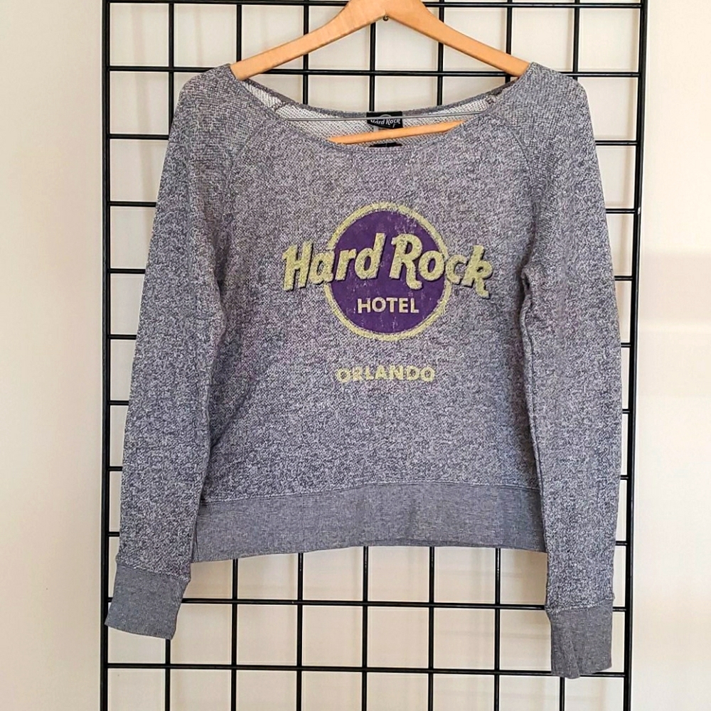Hard Rock Hotel Authentic French cut Soft sweater
